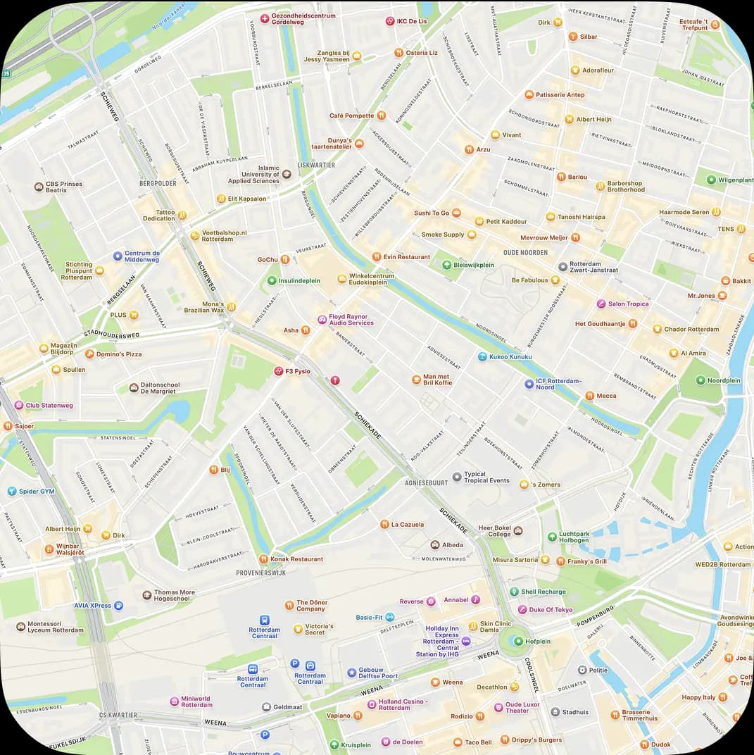 Kaart van locatie